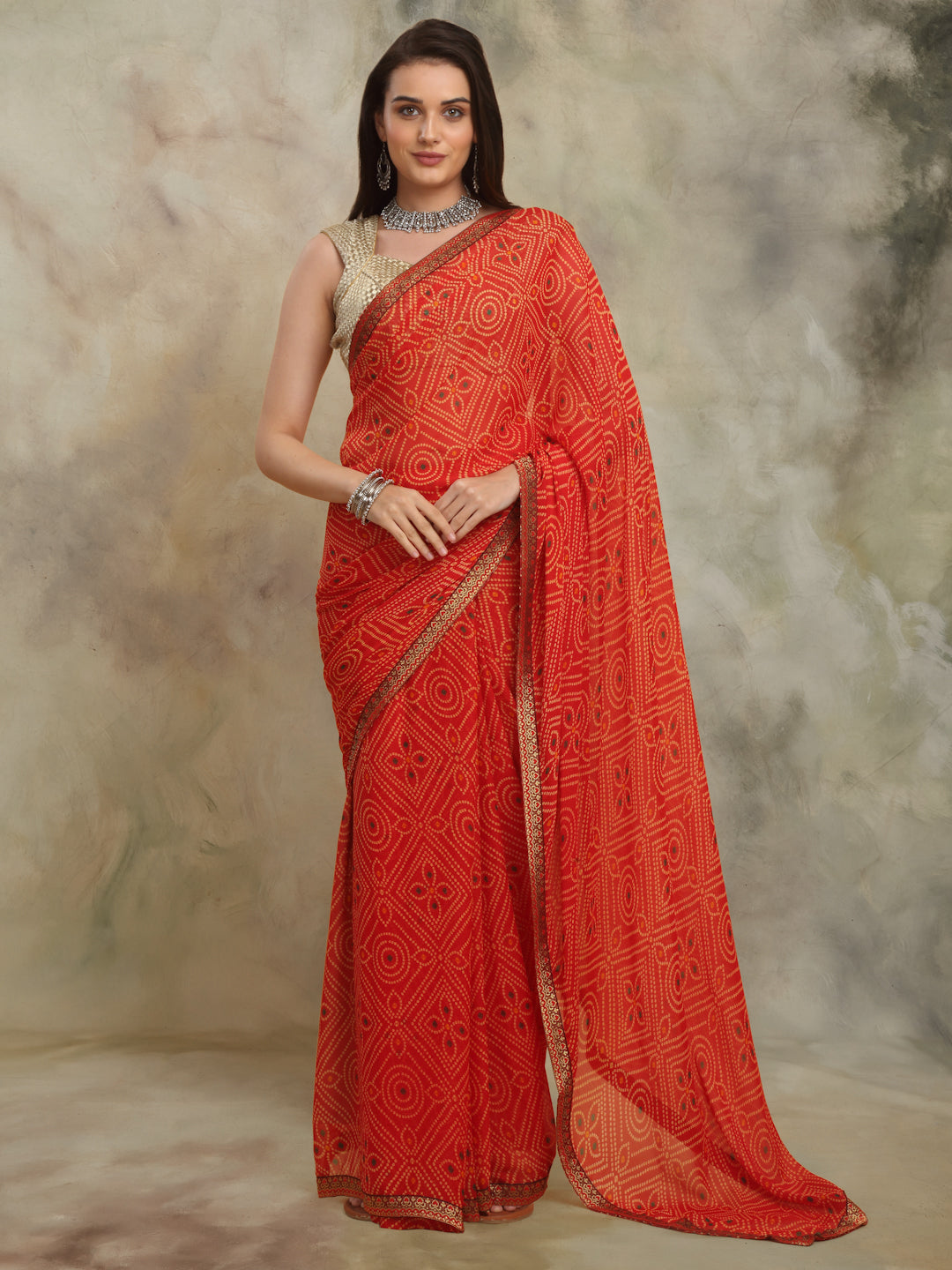 Jaipuri Printed Saree