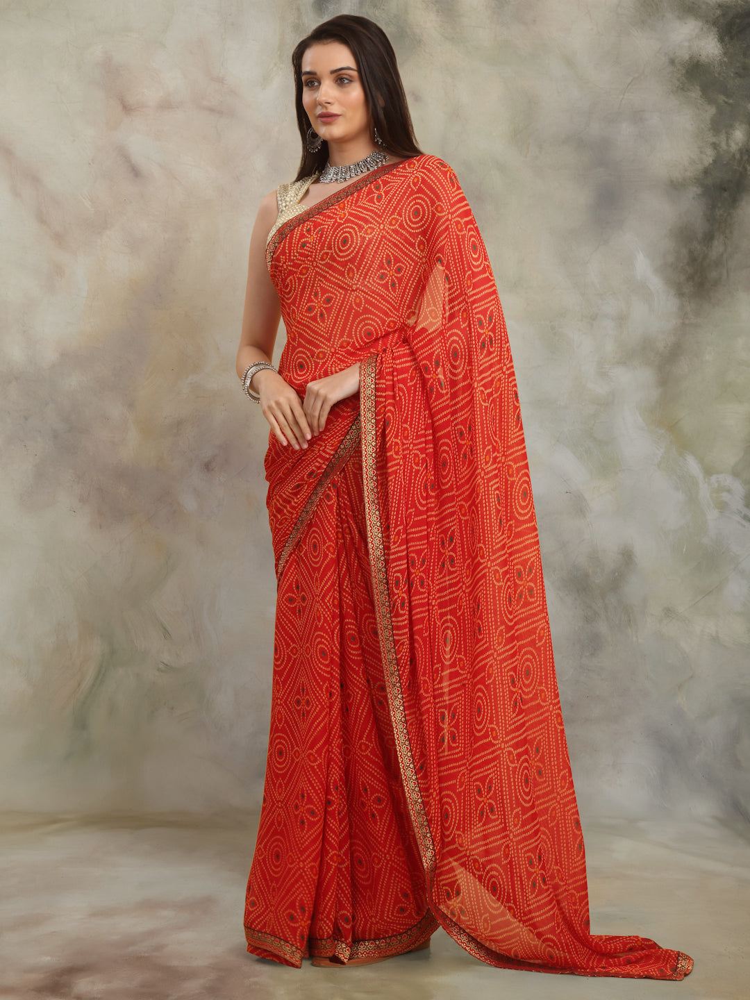 Jaipuri Printed Saree