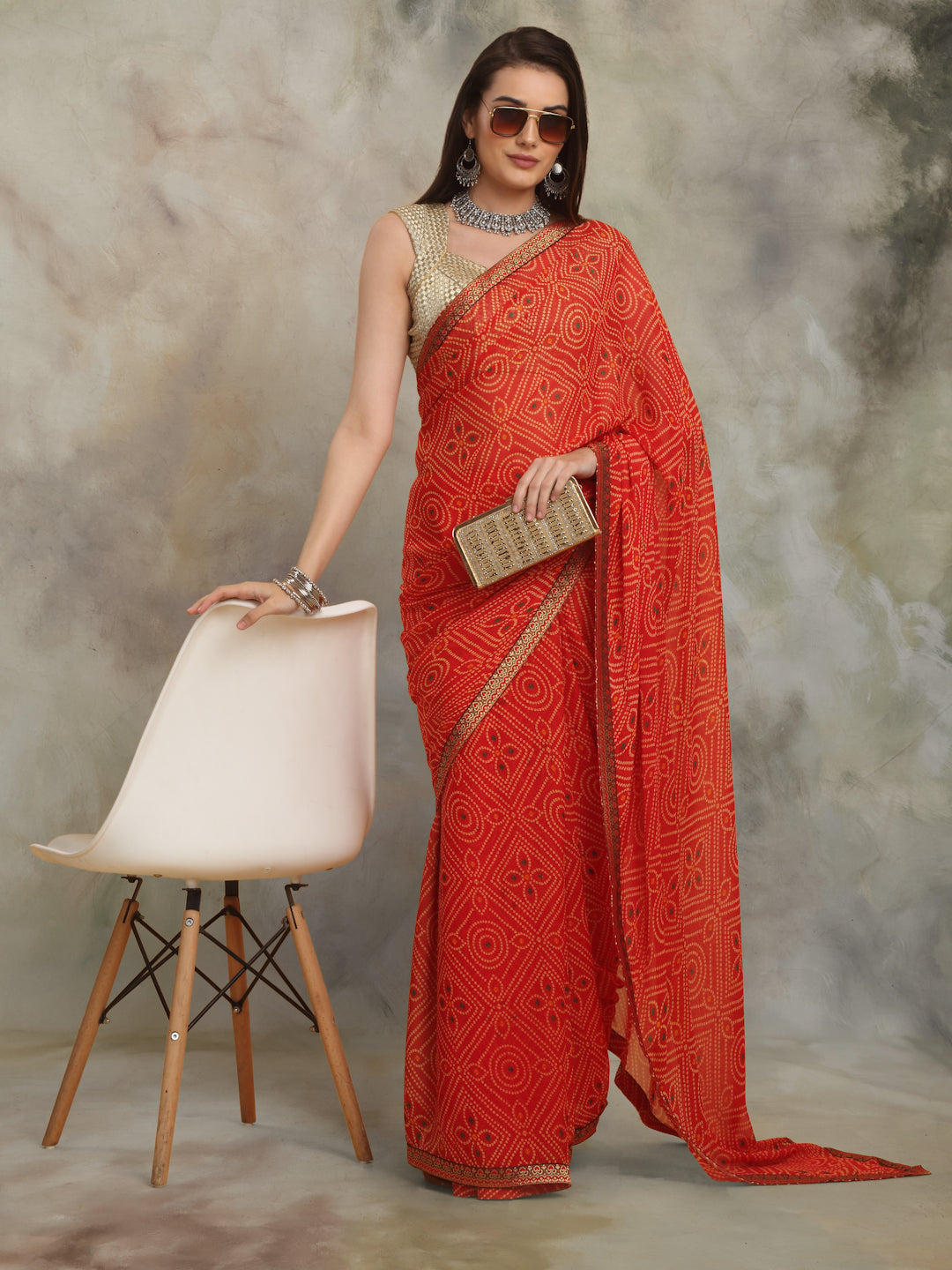 Jaipuri Printed Saree