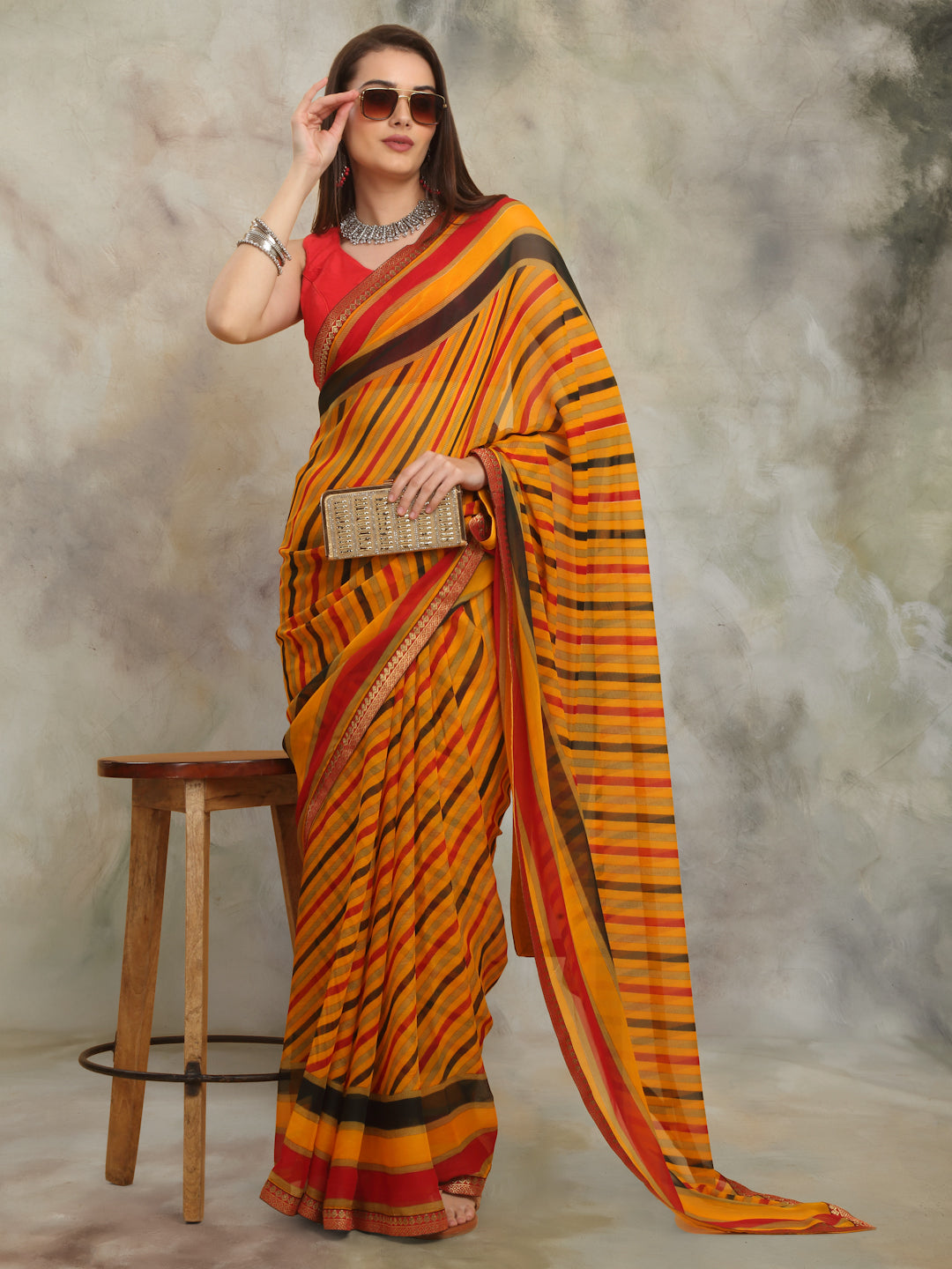 Golden Lines Pattern 70x72